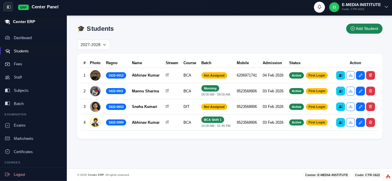 Wallet & Revenue Dashboard